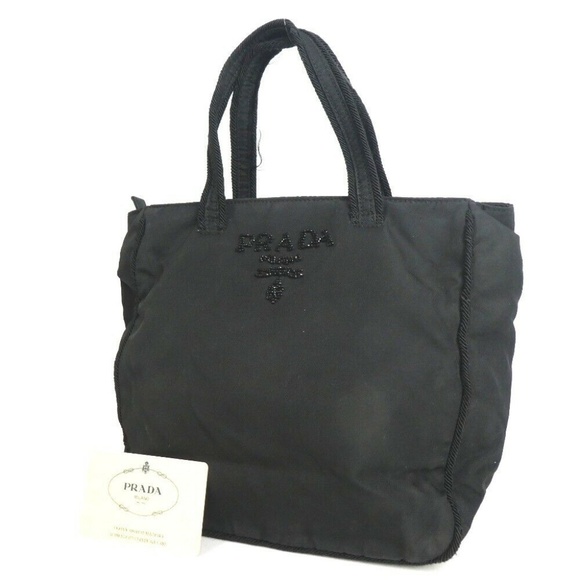 embroidered prada bag